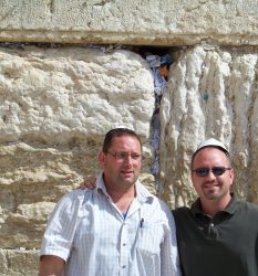 Jim Gort Former JTTF Pembroke Pines PD ( Current DHS) and Marc Kahlberg Experience Israel Western Wall Jerusalem